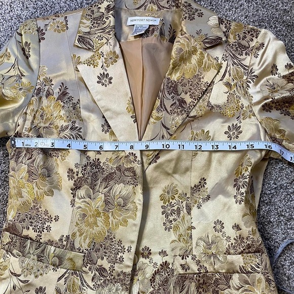 Amazing gold newport news blazer - Picture 7 of 8